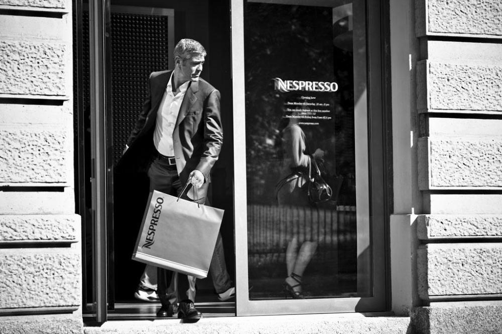 Quand George fait ses courses, ce n'est jamais chez ©LIDL... 