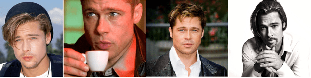 Quatre générations de Brad Pitt pour le prix d'une ! En 20 ans de cinéma, Brad n'a qu'une unique expression faciale. Et il est beaucoup moins rigolo que son copain George. What else ? 