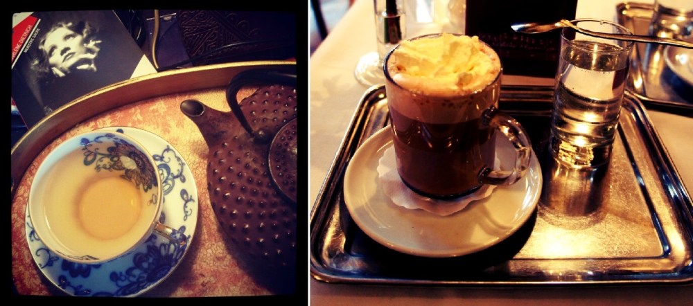 Thé versus Café Viennois, autre quintessence autrichienne... 