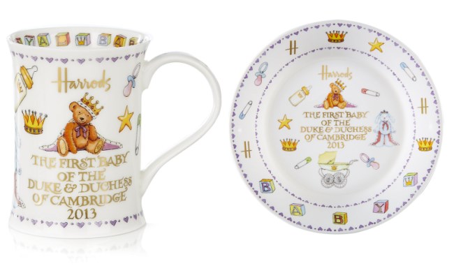 La course aux souvenirs a déjà commencé. Un Royal Baby remporte des royalties...