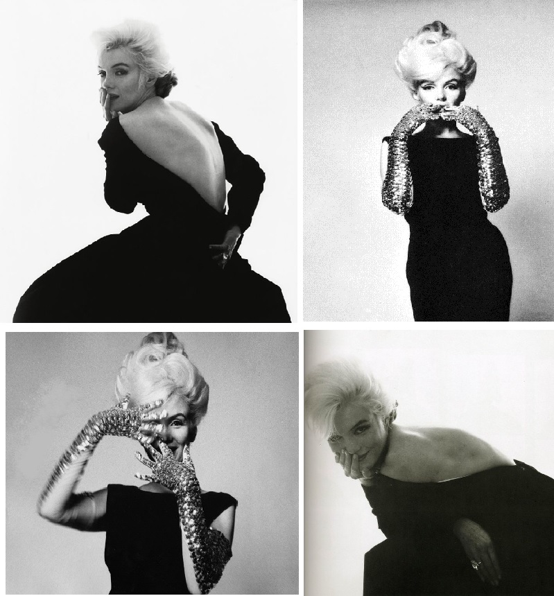 Marylin Monroe, 36 ans et à l'apogée de sa beauté, photographiée par Bert Stern une semaine avant sa mort.