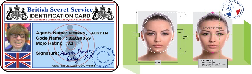 Avant 2001, on pouvait se marrer sur les passeports... Mai 2003, on est tous bons pour le musée Grévin !