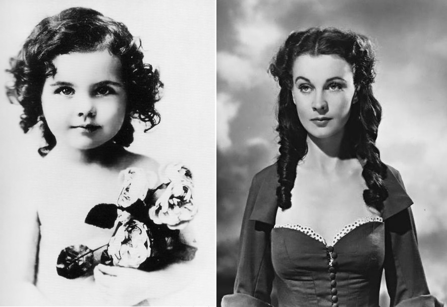 Vivien Mary Hartley en 1917. Scarlett O'Hara en 1939.