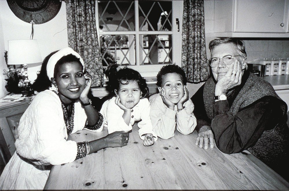 Karlheimz Bohm et sa seconde épouse, Almaz