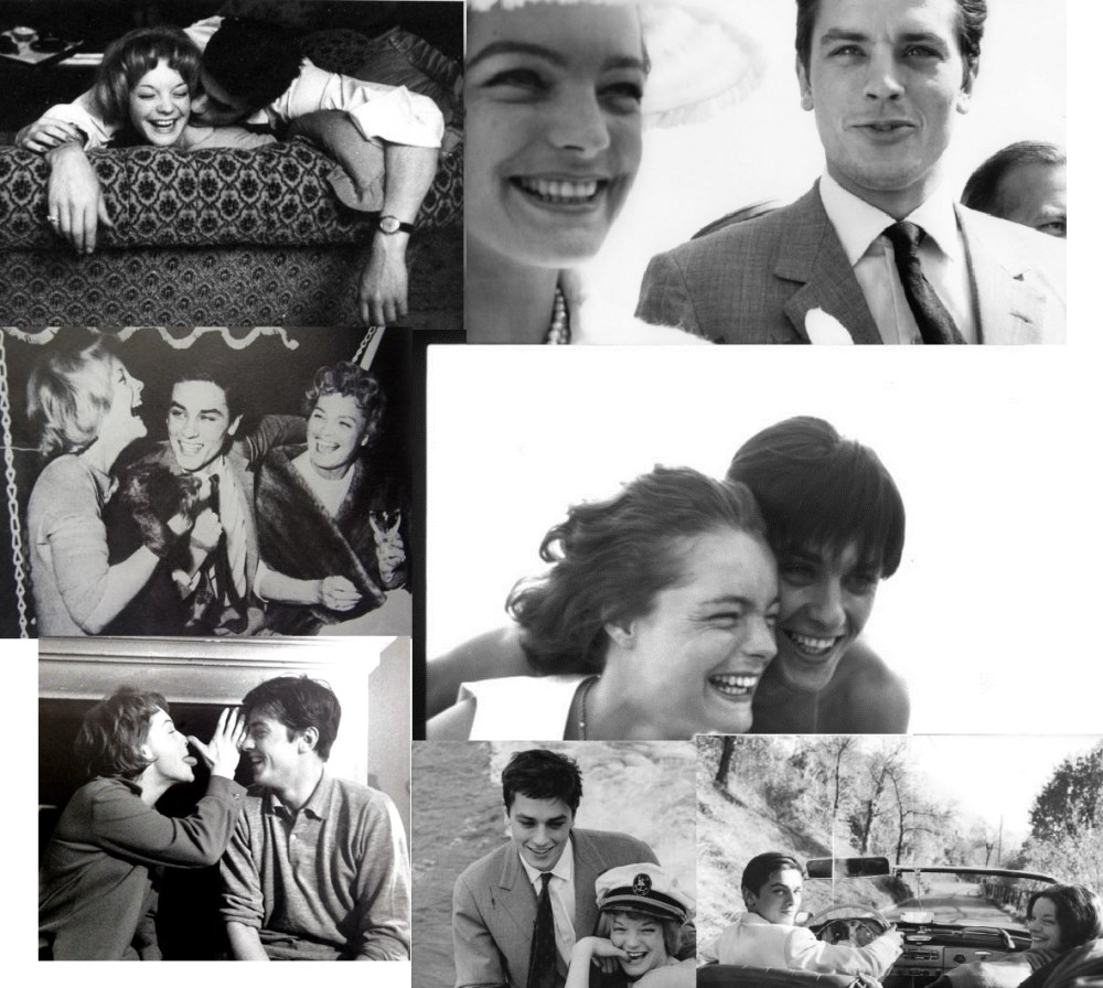 Romy au temps des yéyés : Alain Delon, cigarettes et fiançailles. 