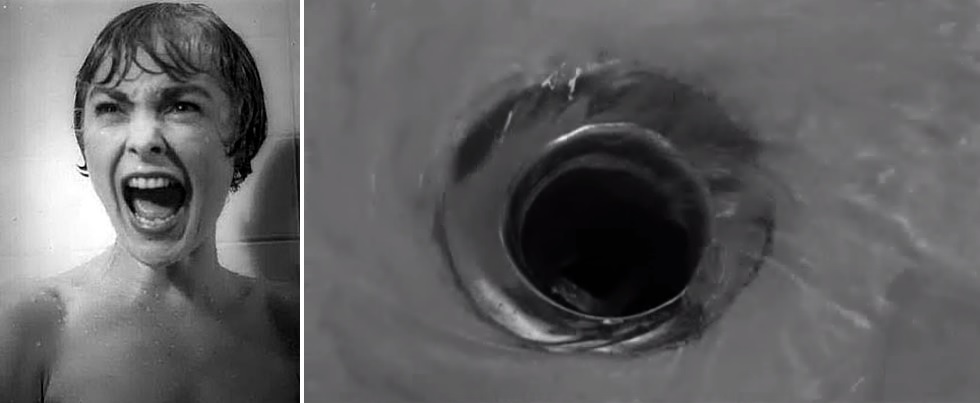 Oh, oh.... Janet Leigh a vu un poil dans sa douche...
