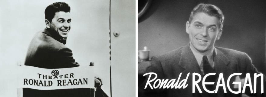Avant la présidence, le cinéma... Ronald Reagan dans ses jeunes années hollywoodiennes. 