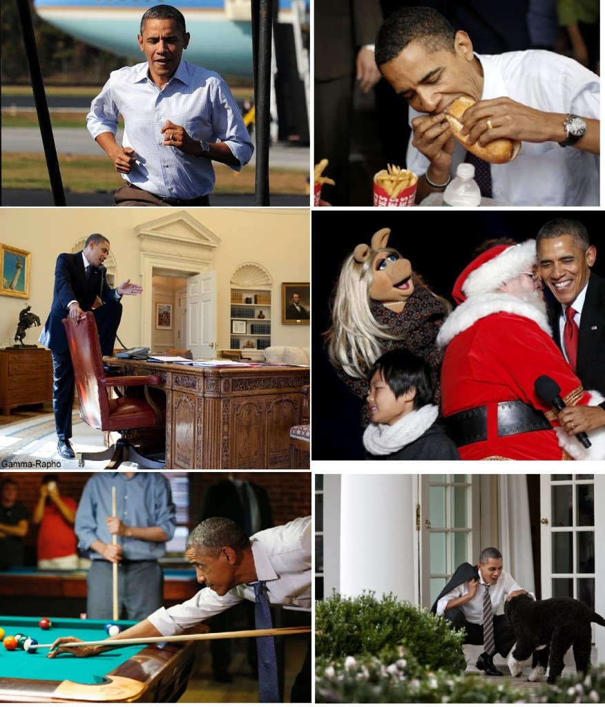 Barack Obama, classe en toute circonstance...